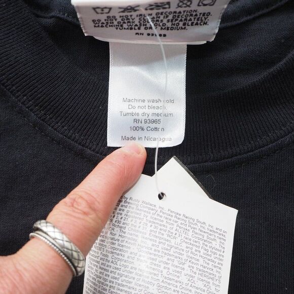 Winners Circle Vintage 2004 Dale Earnhardt Sr. #3 Tribute T-Shirt Black Men's XL - Picture 4 of 11